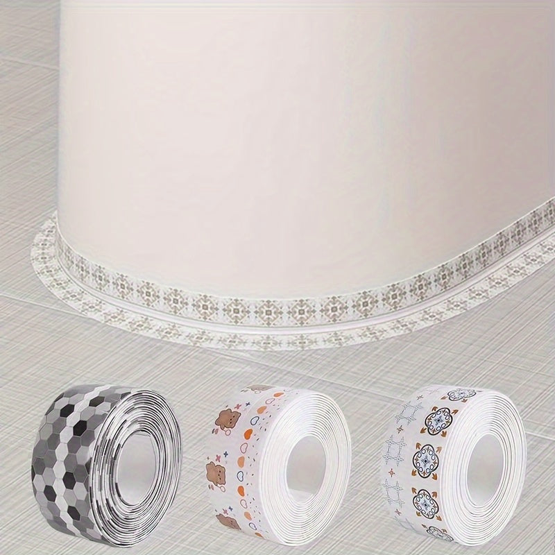 Водонепроницаемые акриловые наклейки для различных поверхностей в ванной и на кухне.