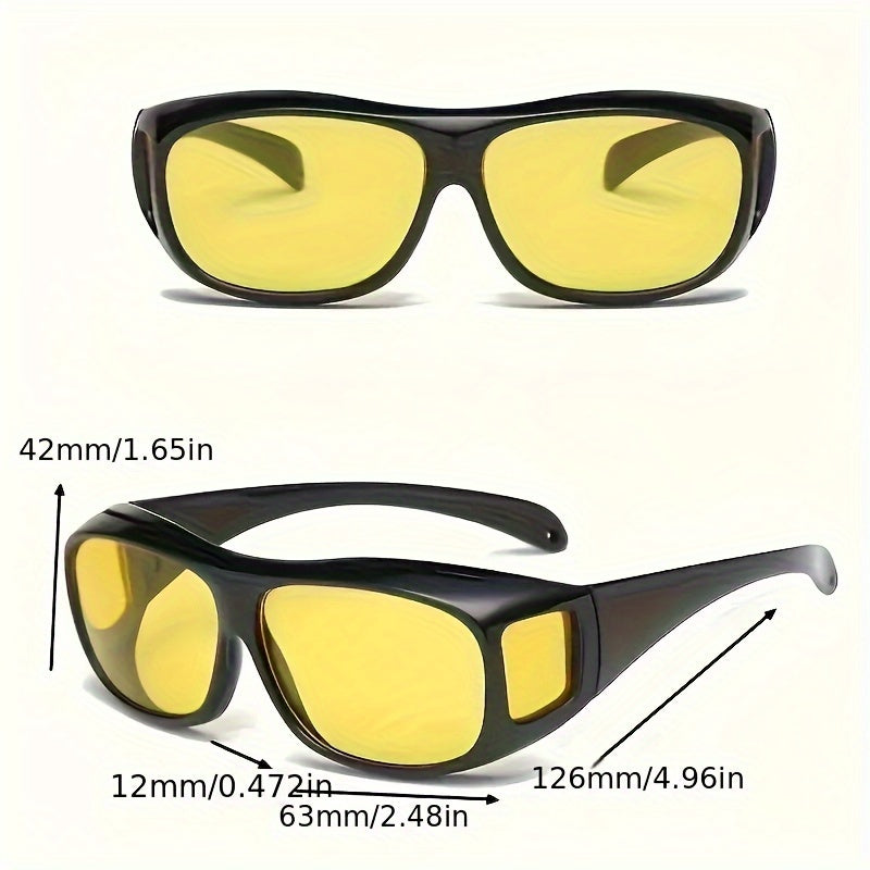 Unisex Night Vision Goggles for Outdoor Sports Cycling Fishing Hiking Set of 2