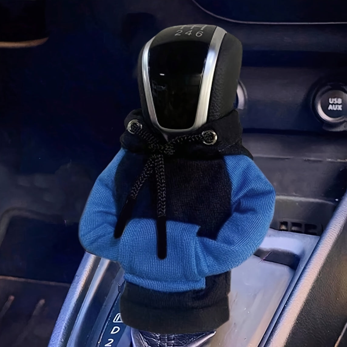 Universal avtomobil shifteri qopqog'i Mini hoodie, oson o'rnatiladi, chiroyli va zamonaviy