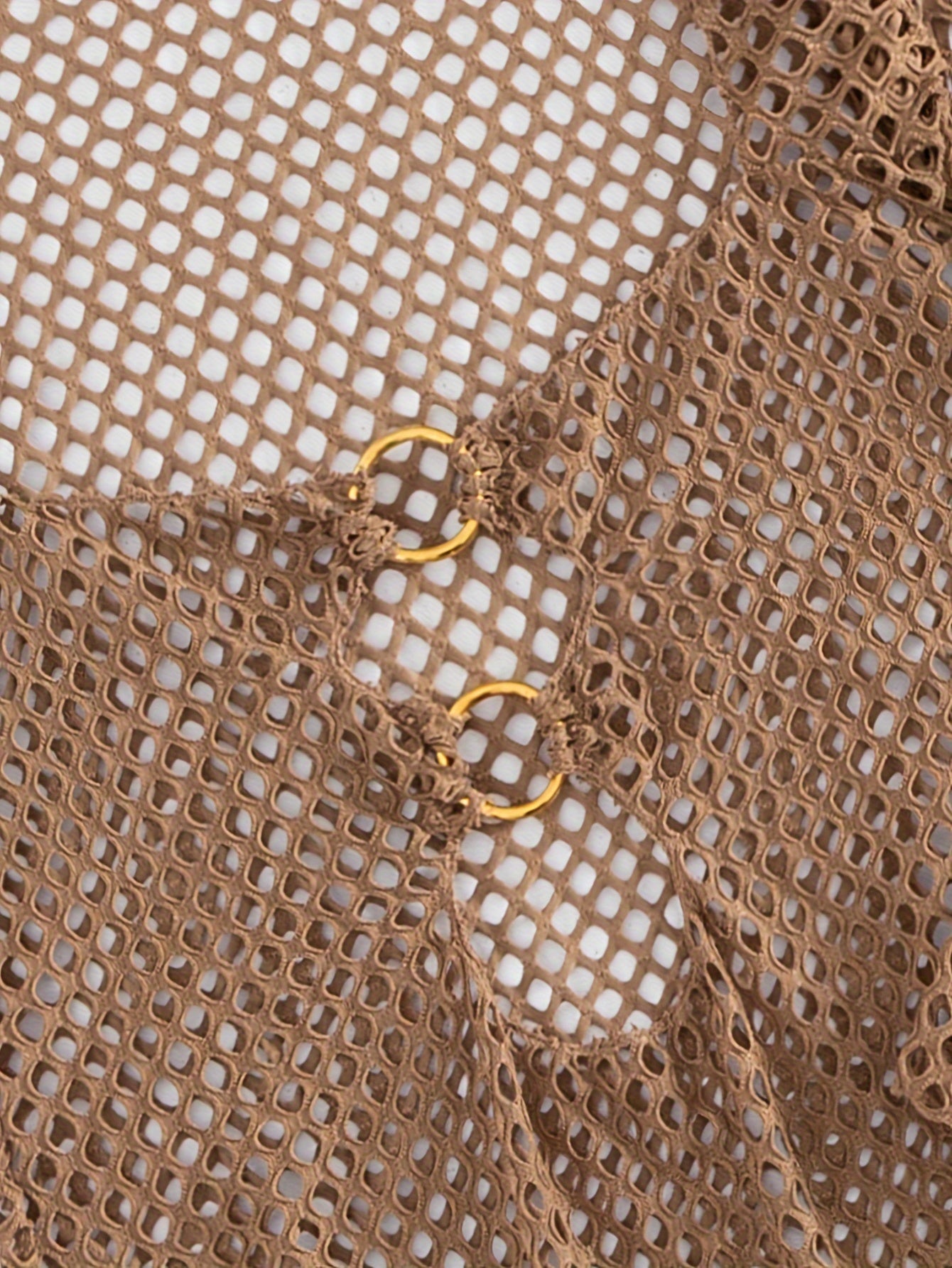 Women’s Halter Neck Bikini Set with Sheer Cover-Up Polyester Spandex High Stretch