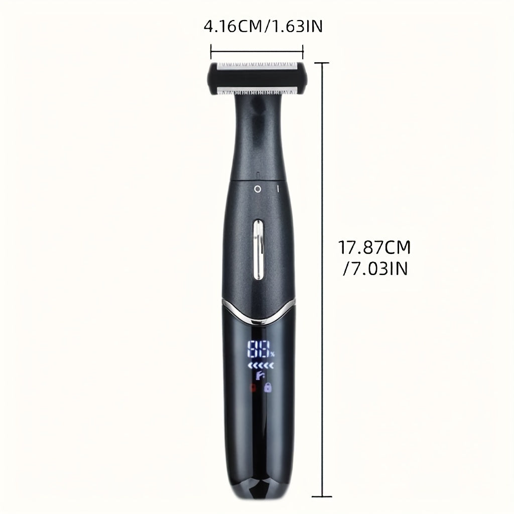 Men's Electric Beard Trimmer Kit for Face, Nose, Ear Hair Removal