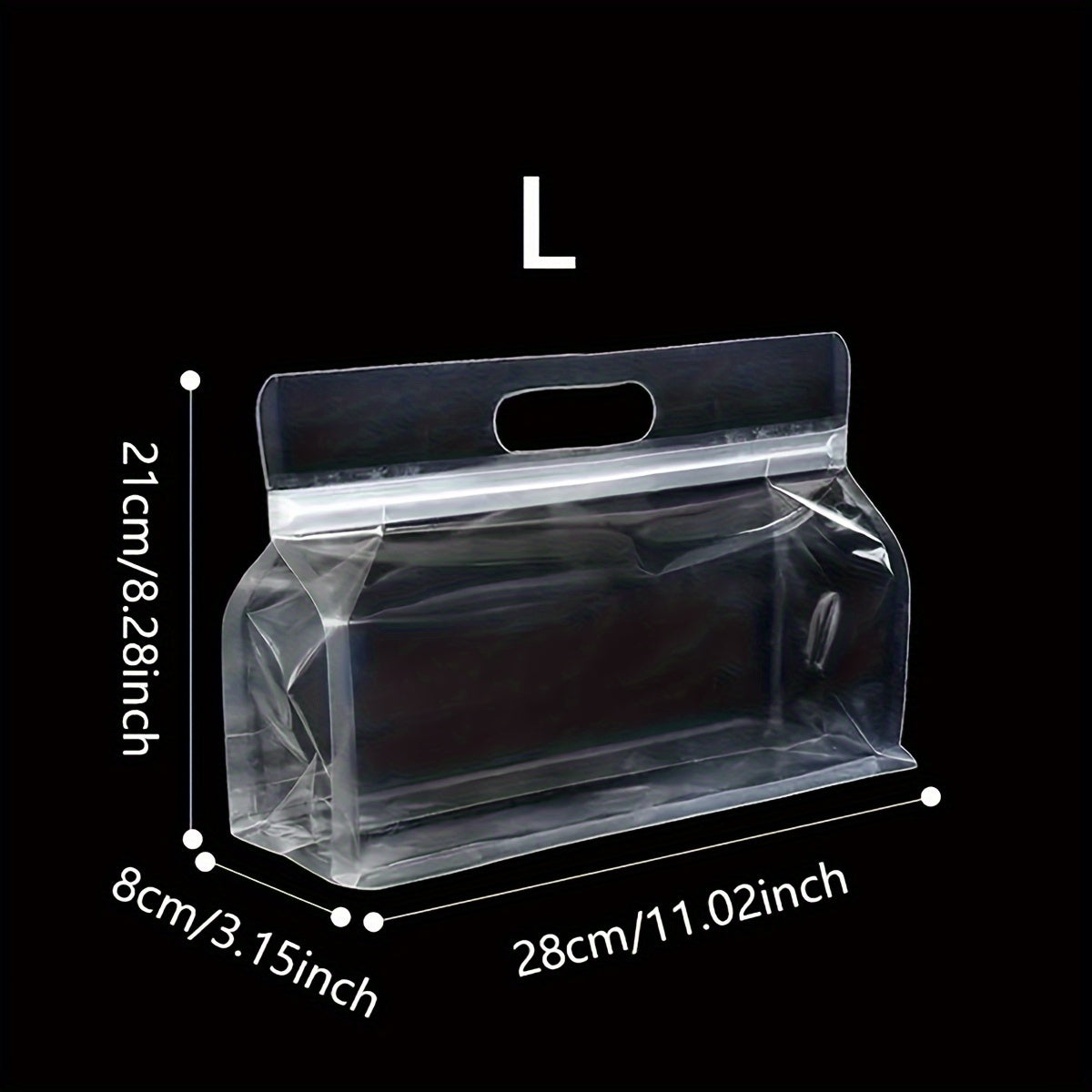 Premium Food Storage Bags Pack of 10 20 30 Leak-Proof Reusable Transparent