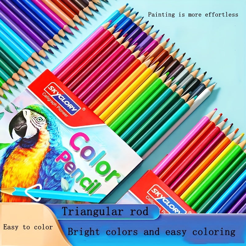 Colored Pencils Set 12 18 24 36 Bright Colors for Art and Adult Coloring