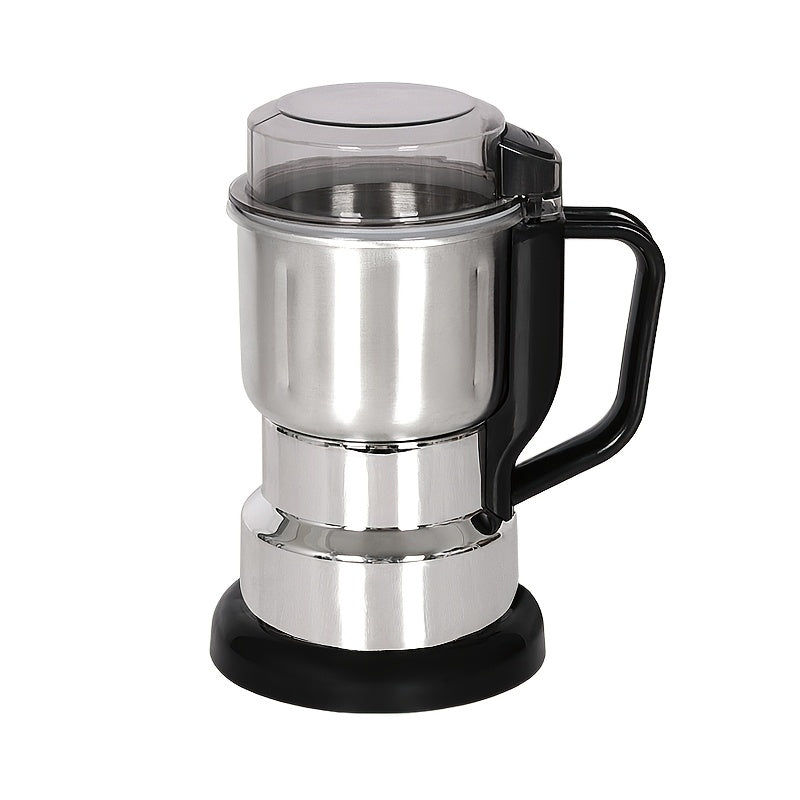 Electric Coffee Spice Grinder Stainless Steel 10s Quick Grind Compact