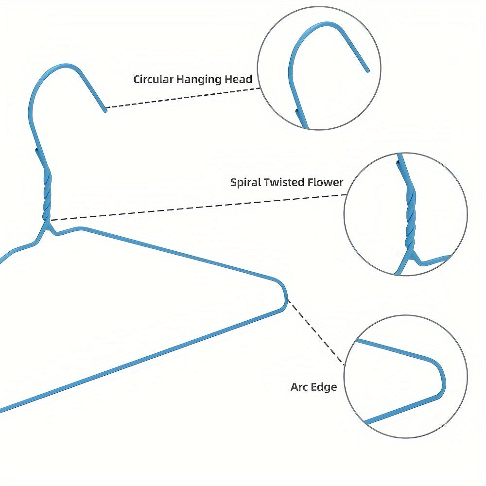 Non-slip Plastic Clothes Hangers Sets of 5 10 20 Heavy Duty Wardrobe Closet Organizers