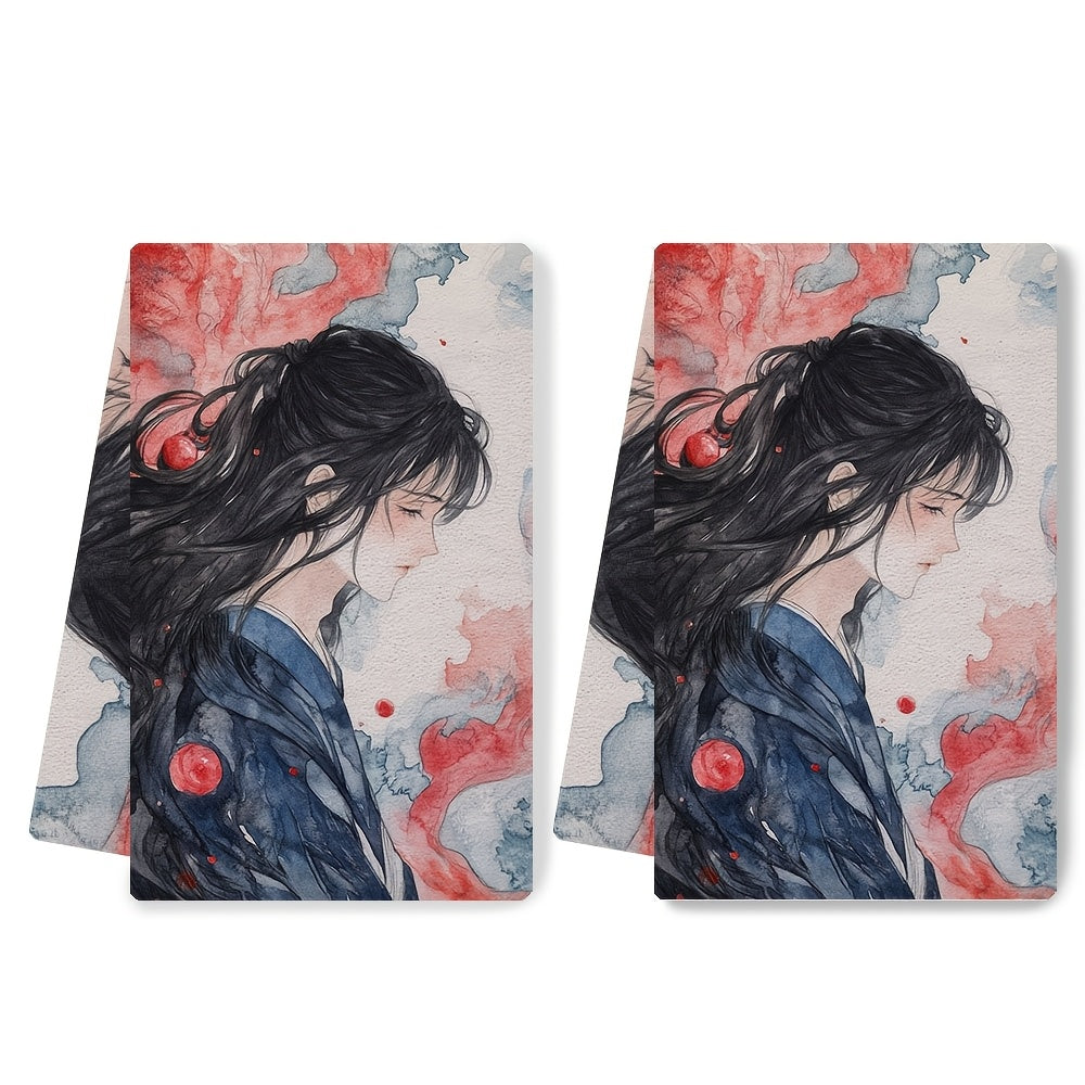 Ultra-Soft Kitchen Towels Absorbent Dish and Hand Towels 40x60cm for Holiday Use