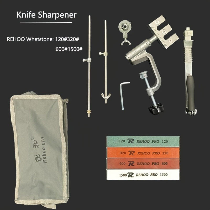 2023 Алмазный точильный камень-точилка для ножей с регулируемым углом, инструмент из алюминиевого сплава