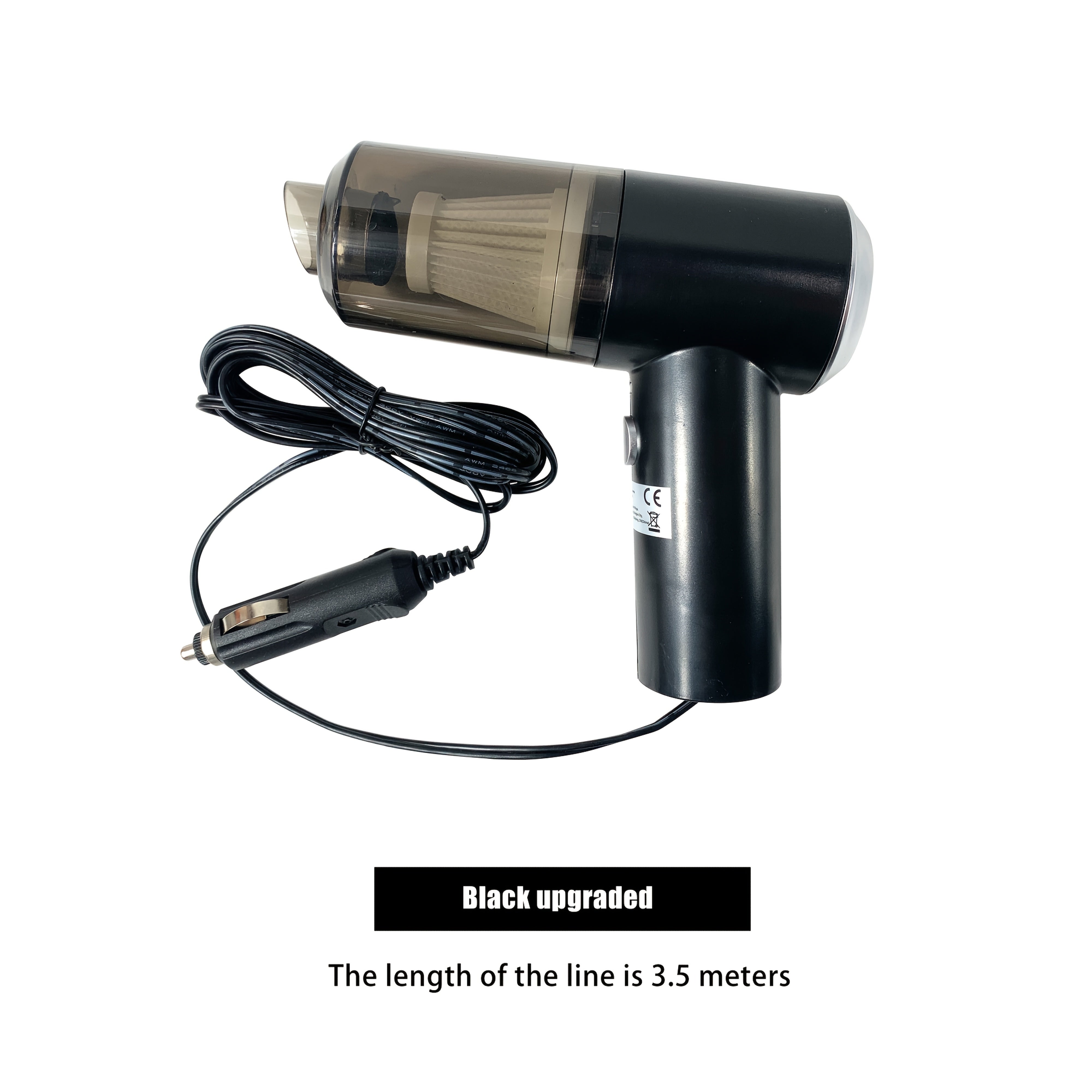 Ручной автомобильный пылесос влажный/сухой портативный пылесос для пыли и золы, небольшой