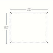 Set of 3 Muslin Cotton Blankets for Babies and Kids Soft and Breathable Multi-Use