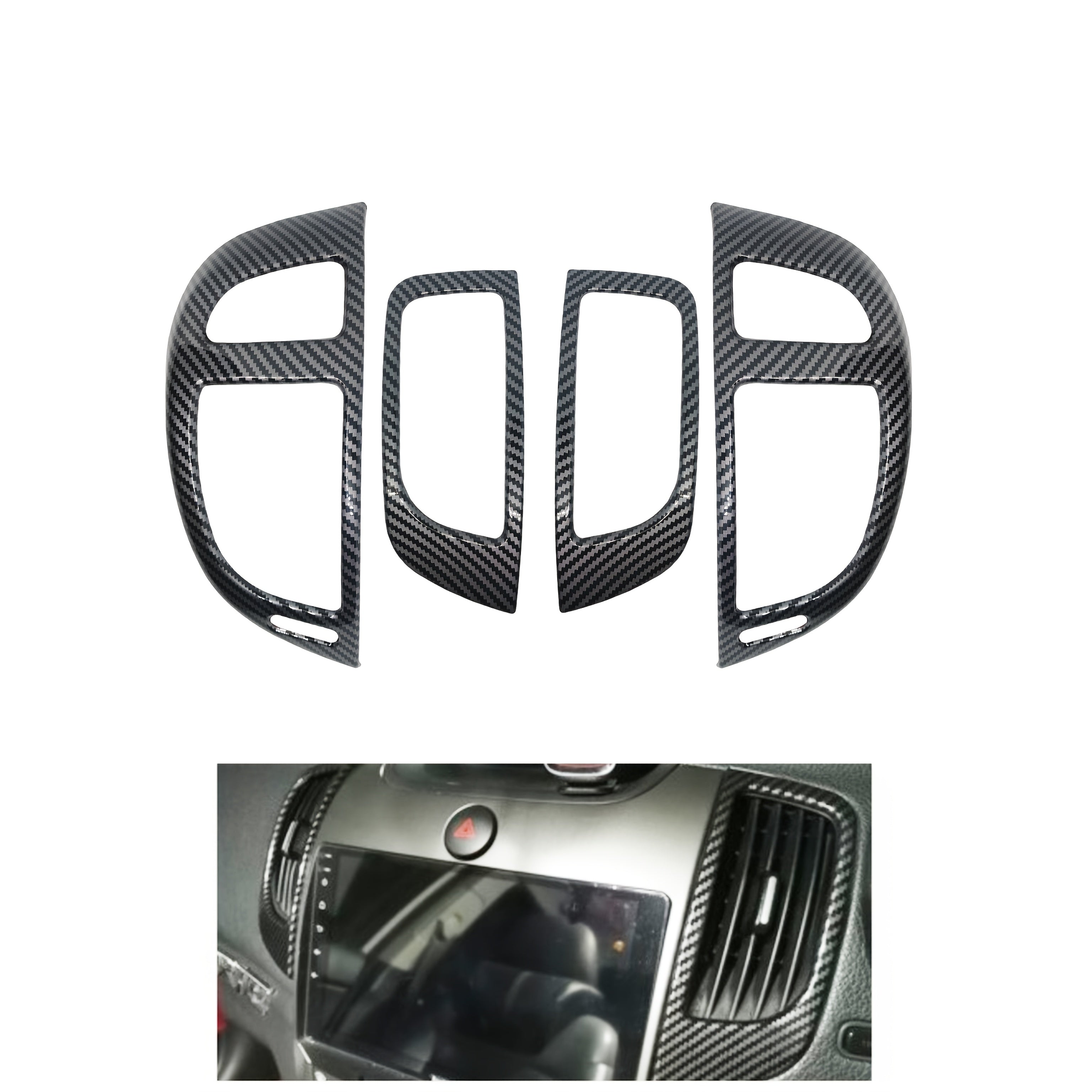 Хромированная окантовка вентиляционного отверстия на приборной панели для Forte Ceato 2008 2013