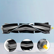 ECOVACS DEEBOT T20 Omni uchun aksessuarlar to'plami, 22 dona, 1 ta asosiy cho'tka valigi, 6 ta yon cho'tka, 3 ta Hepa filtri, 8 ta mopa padlari va 4 ta chang sumkasi o'z ichiga oladi.