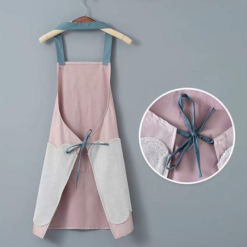 Waterproof Oil-Resistant Kitchen Apron for Cooking Cleaning and Outdoor Activities