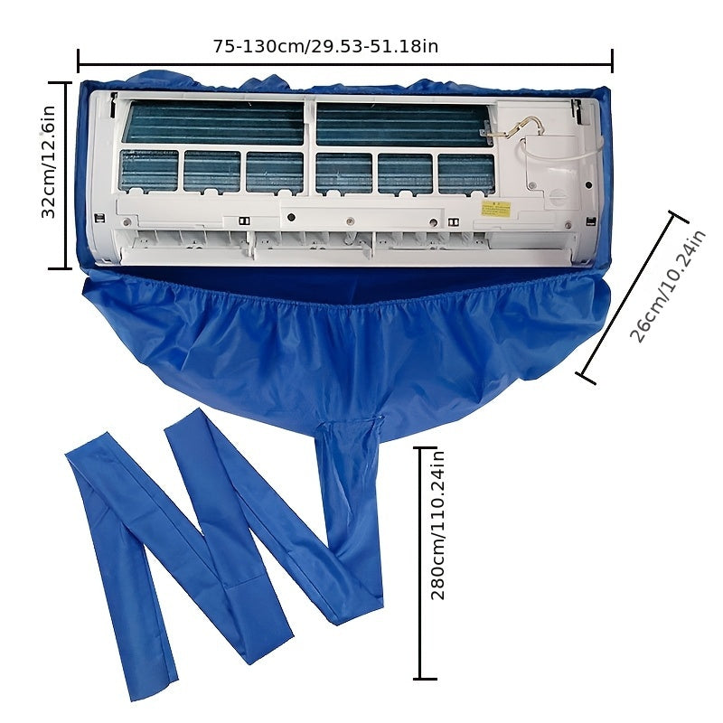 Air Conditioner Cleaning Cover Wash Bag for 1.5P and 3P Models with Tool Kit