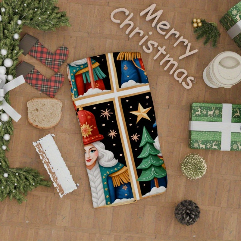 Christmas Wintertime Decoration 18x66cm Soft Merry Christmas Decor Piece