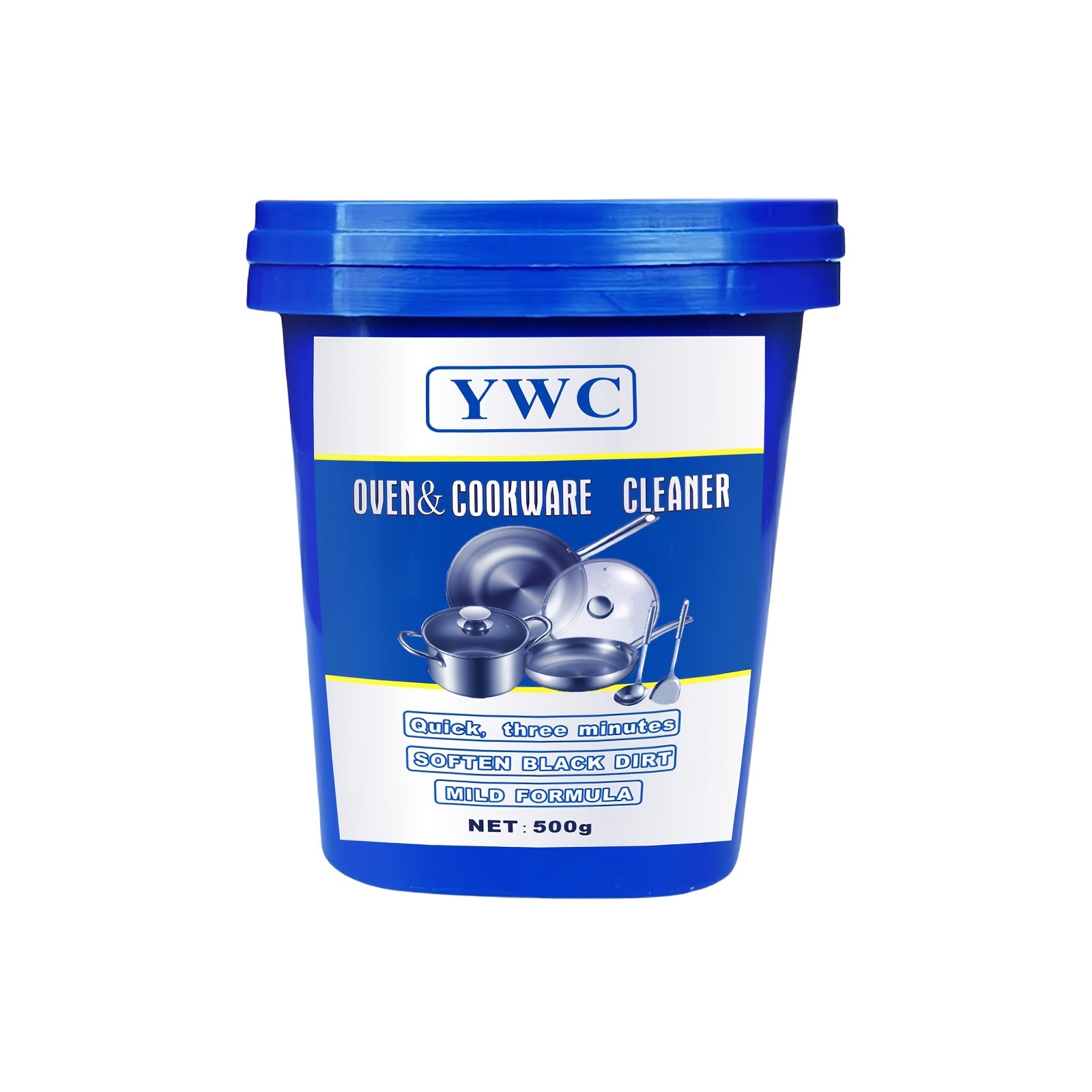 Large Black 500g Metal Polishing Paste for Pots Stoves and Surfaces