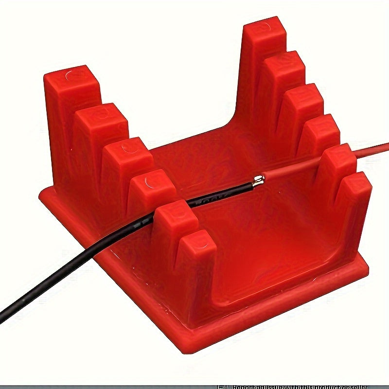 Nylon Soldering Station Clamp Bracket Wire Cable Retaining Clip