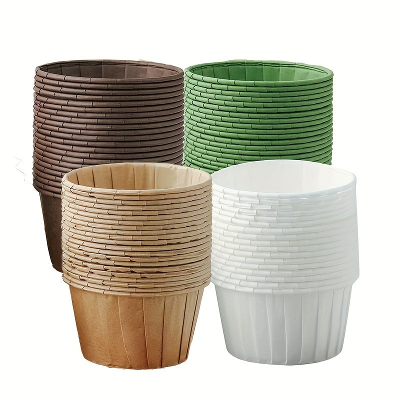 50 Pack Disposable Muffin Cups, Cupcake Liners, Baking Tools, Kitchen Accessories