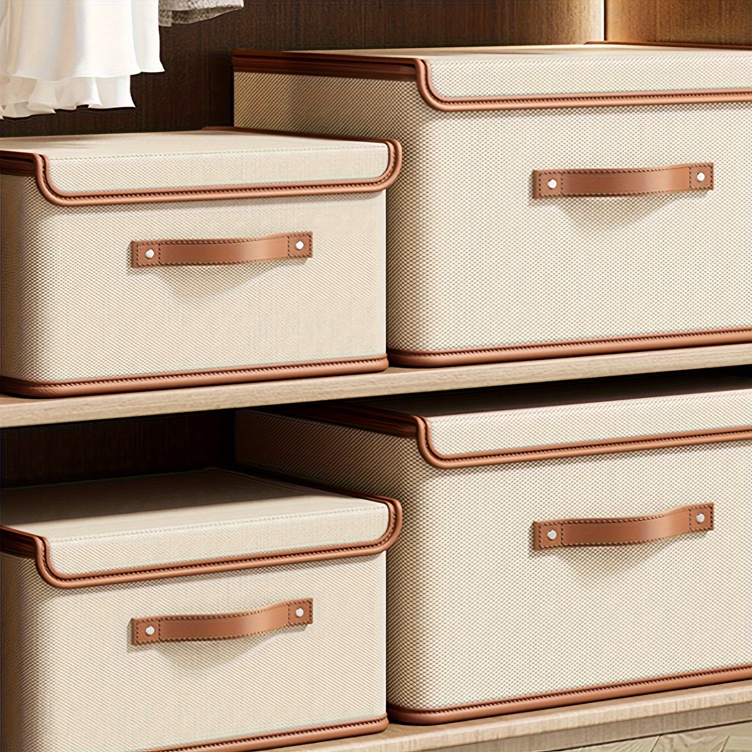 Yopqichli shim qutisi uchun shkaf, yotoqxona va yotoqxonani tartibga solish uchun quti