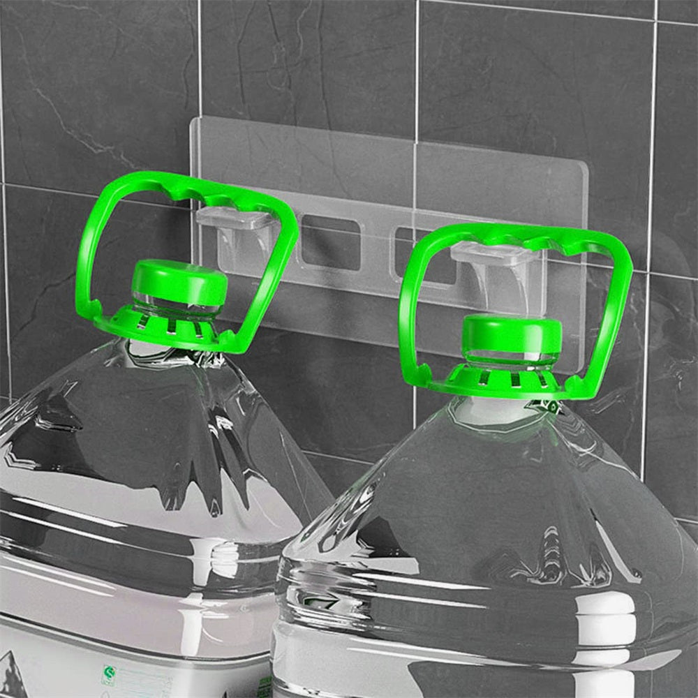 10 Zamonaviy plastmassa devorga o'rnatiladigan qulay tutqichlar, o'z-o'zidan yopishadigan, shkaflar va ko'rgazma uchun