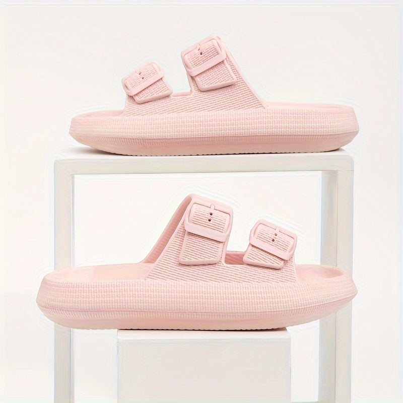 Women's Solid Color Slip-Resistant Quick-Dry Home and Outdoor Slippers