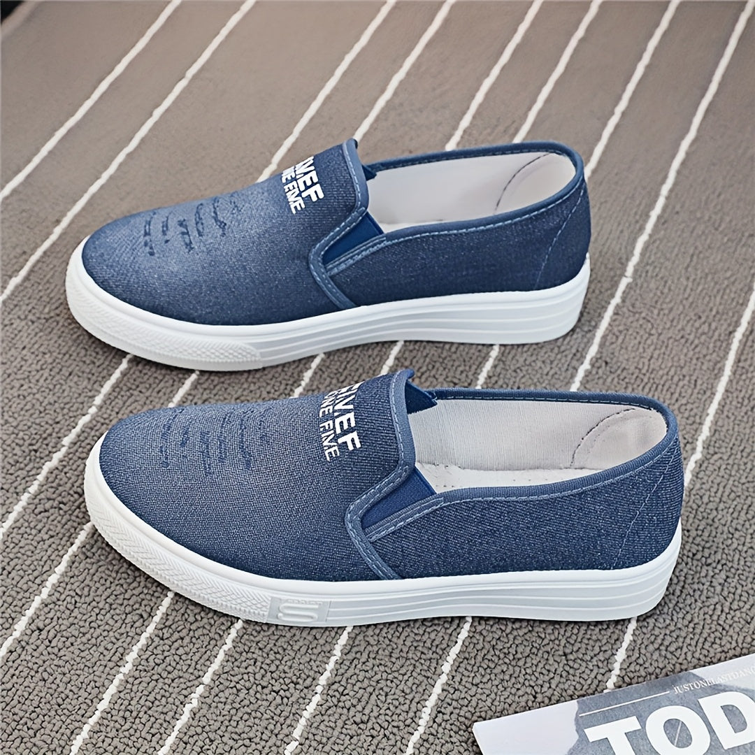 Zapatos planos transpirables para mujer, fáciles de poner, cómodos y casuales