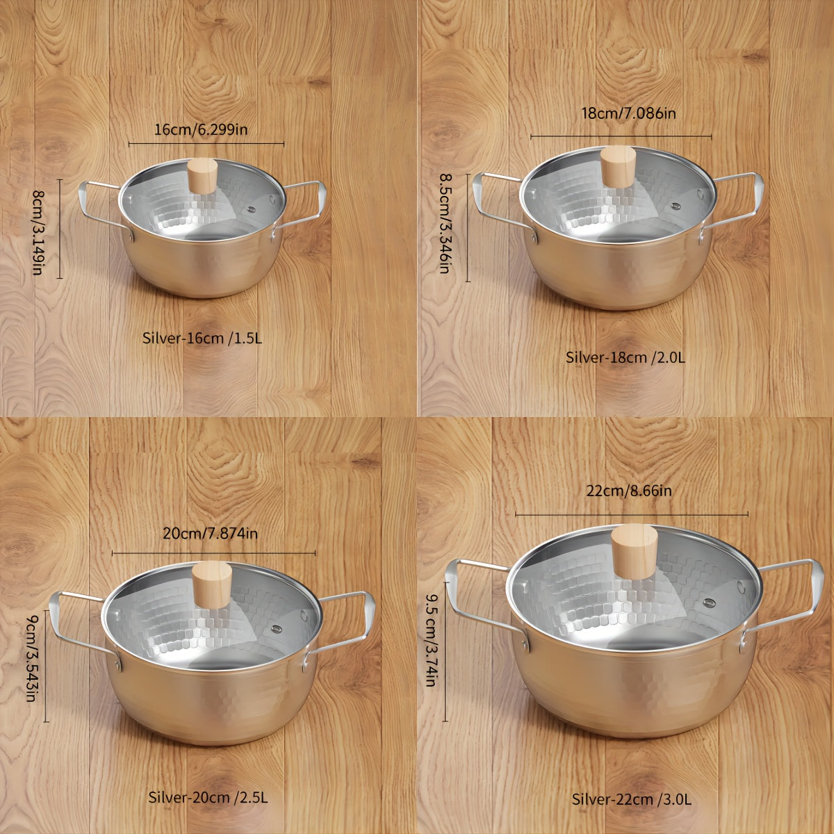 Small Single Person Soup Pot for Dorms and Camping Durable Compact Cooking Pot