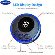 JustEvo EMS Mini bo'yin massajchisi, massaj plitkasi va portativ massajchi uyda va harakatda mukammal tana bo'shatuvchilardir.