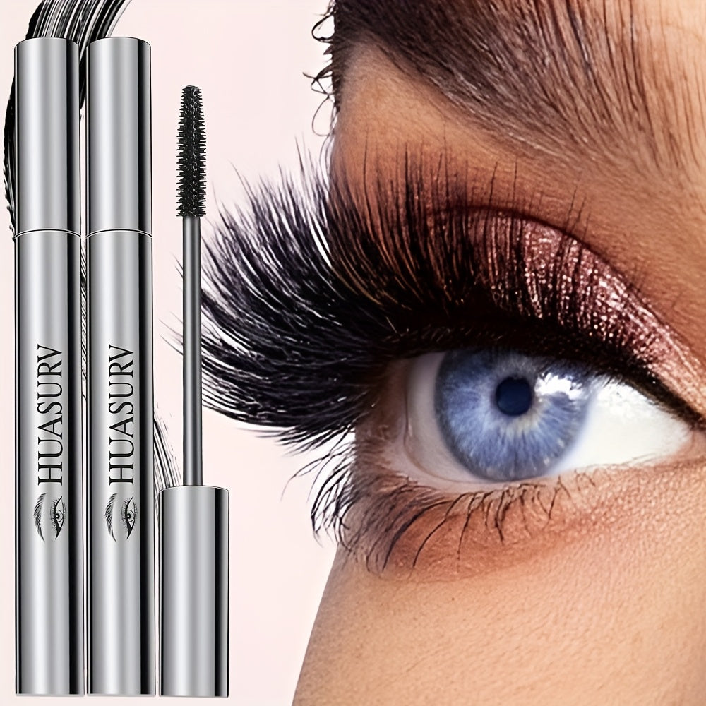 Máscara de pestañas impermeable para mujer, rizado largo, voluminizador, negro, extensión de pestañas