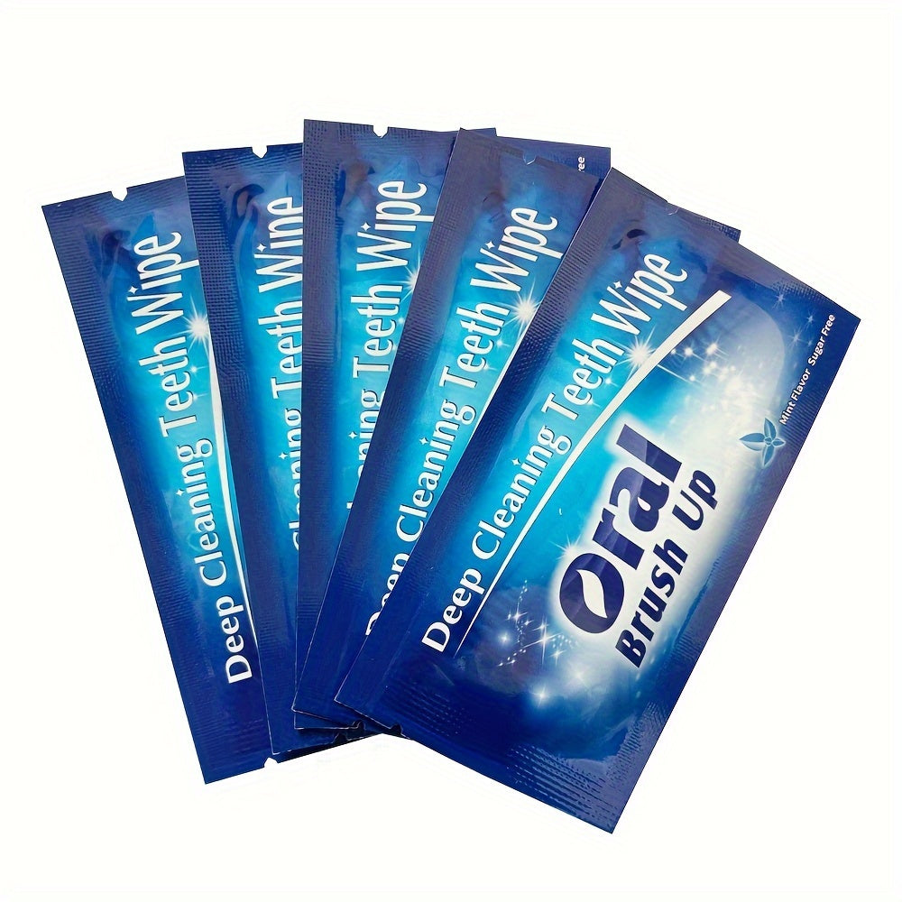 Disposable Finger Tooth Wipes 10 Pack Portable Oral Cleaning Travel Essentials