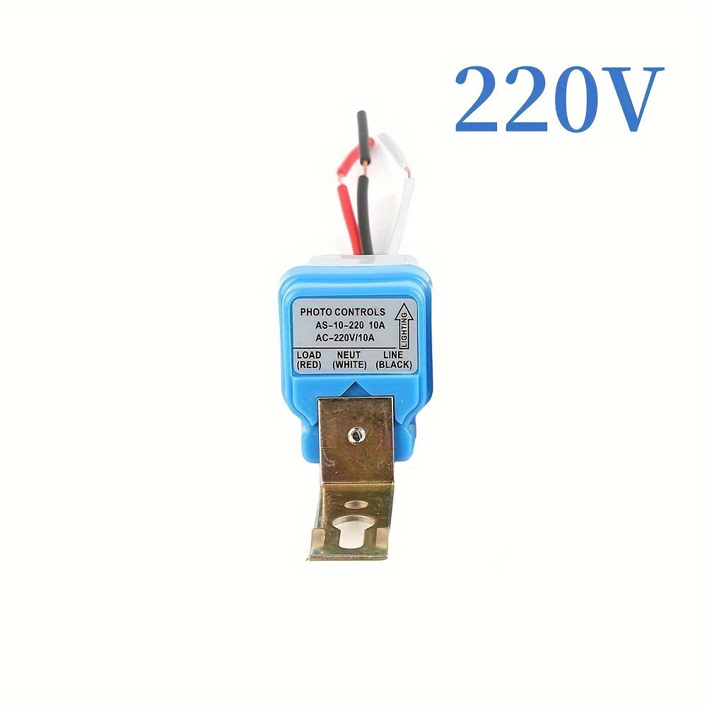 Automatic Photocell Street Light Switch 10A 110V 220V Auto On Off Photoswitch Sensor