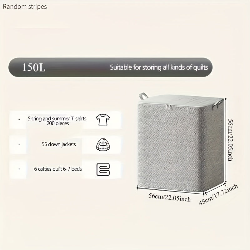 Foldable Laundry Hamper with Lid and Handle for Clothes Toys and Household Storage