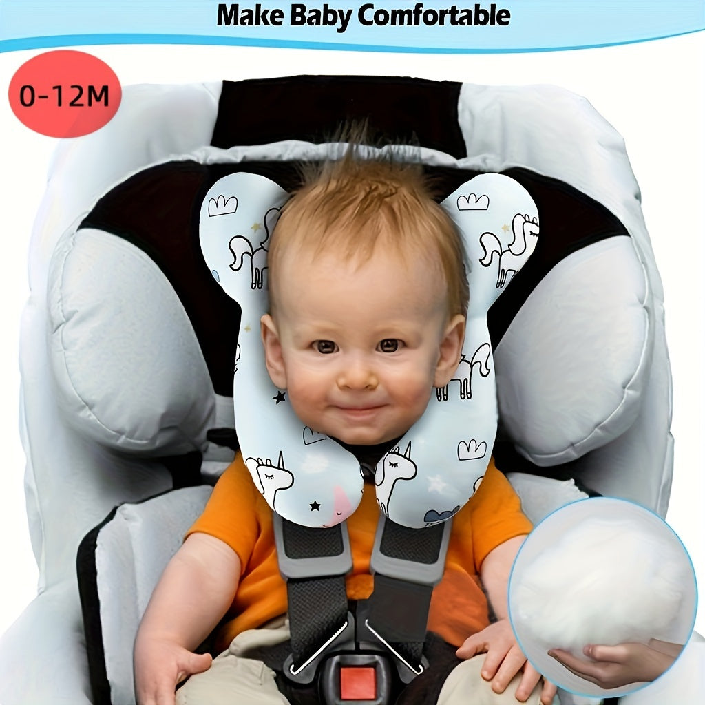 Baby Travel Pillow Support for Head and Neck in Car Seats and Strollers