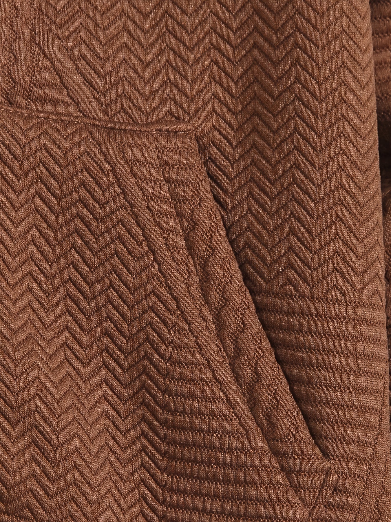 Boys' Casual Outfit Set with Hooded Jacket and Geometric Knit Pants for Fall Winter