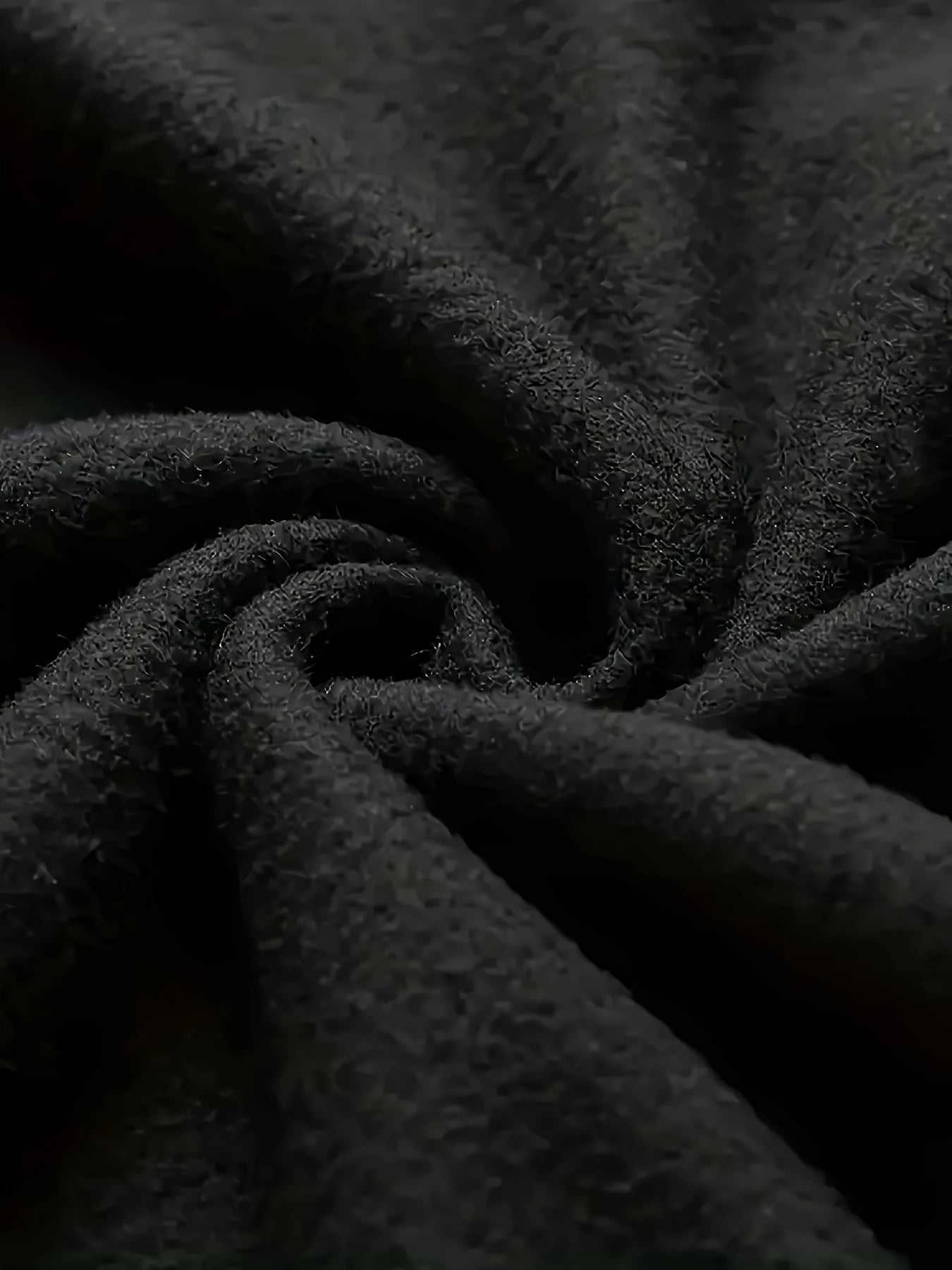 Мужской повседневный спортивный костюм из полиэстера с худи и карманом, однотонный, с длинным рукавом, вязаный материал