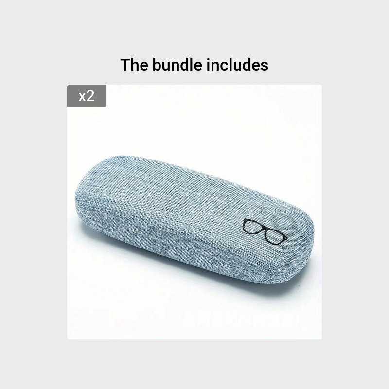 Qora ko‘zoynak qutisi, kichik ko‘zoynak qobig‘i uchun mo‘ljallangan, quyosh ko‘zoynaklari uchun