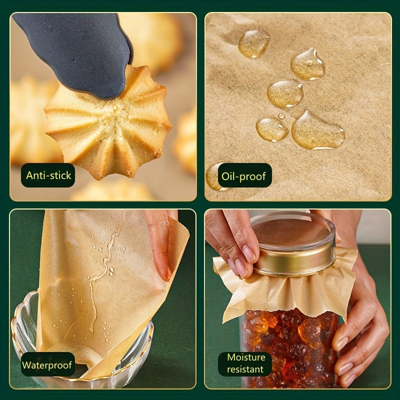 Unbleached Parchment Paper Roll 30.48cm Non-Stick Baking Cooking Grilling