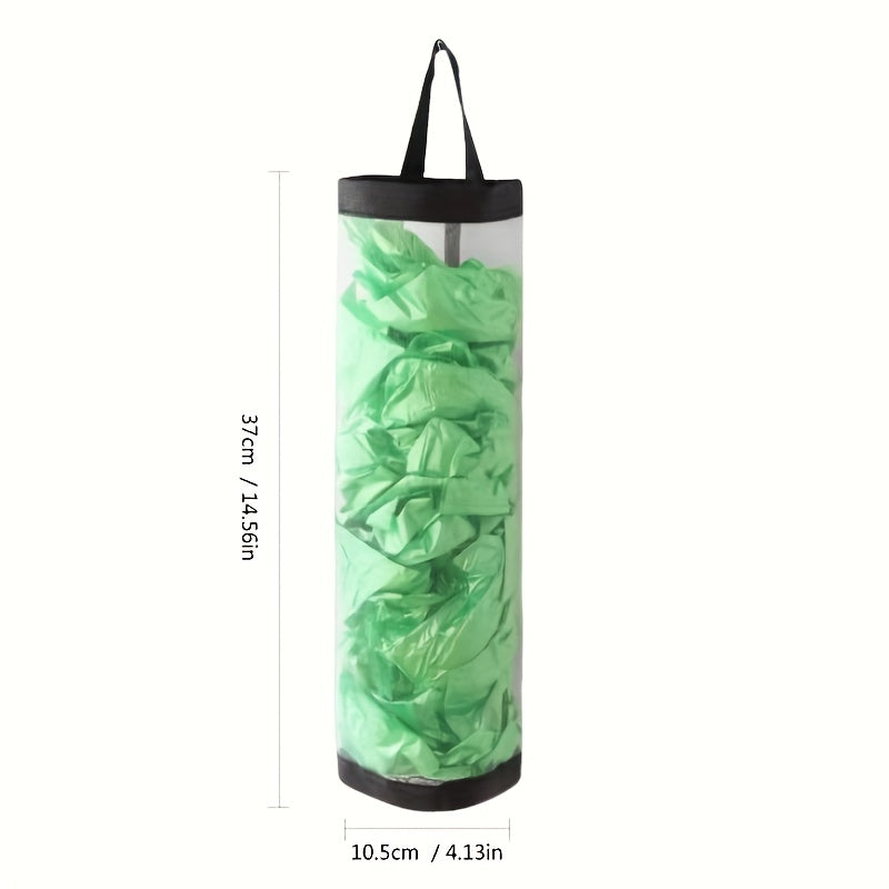 Large Capacity Wall Hanging Rubbish Bag Organizer Mesh Storage for Underwear and Wardrobe Items 1/2/3 Pieces