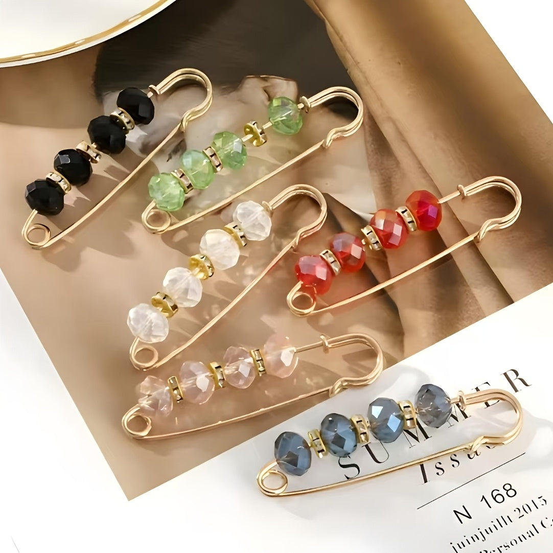 12-шт набор зажимов для шарфов и кристаллических брошей для женщин и девушек, стильные аксессуары для шали, разнообразные металлические зажимы для шарфов, идеальный рождественский подарок, изготовлено из высококачественного сплавного материала