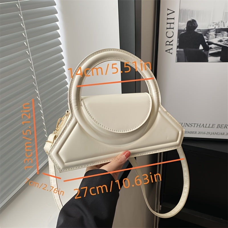 Women's PU Street Style Handbag for Daily Commute