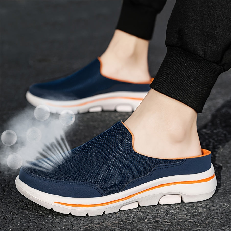 Havo o'tkazuvchi, sirpanmaydigan uy poyabzallari erkaklar uchun