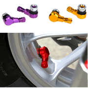 Motorcycle Tire Valve Extension Aluminum Gas Nozzle Adjustable Angle