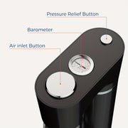 Qattiq disk Soda mashinasi, 1L Bpa-free qayta ishlatiladigan shisha bilan, 60L CO2 silindri bilan mos keladi. Toʻldirilmagan holatda ishlash, deflyatsiya tugmasi bilan, 10L gacha sigʻim.