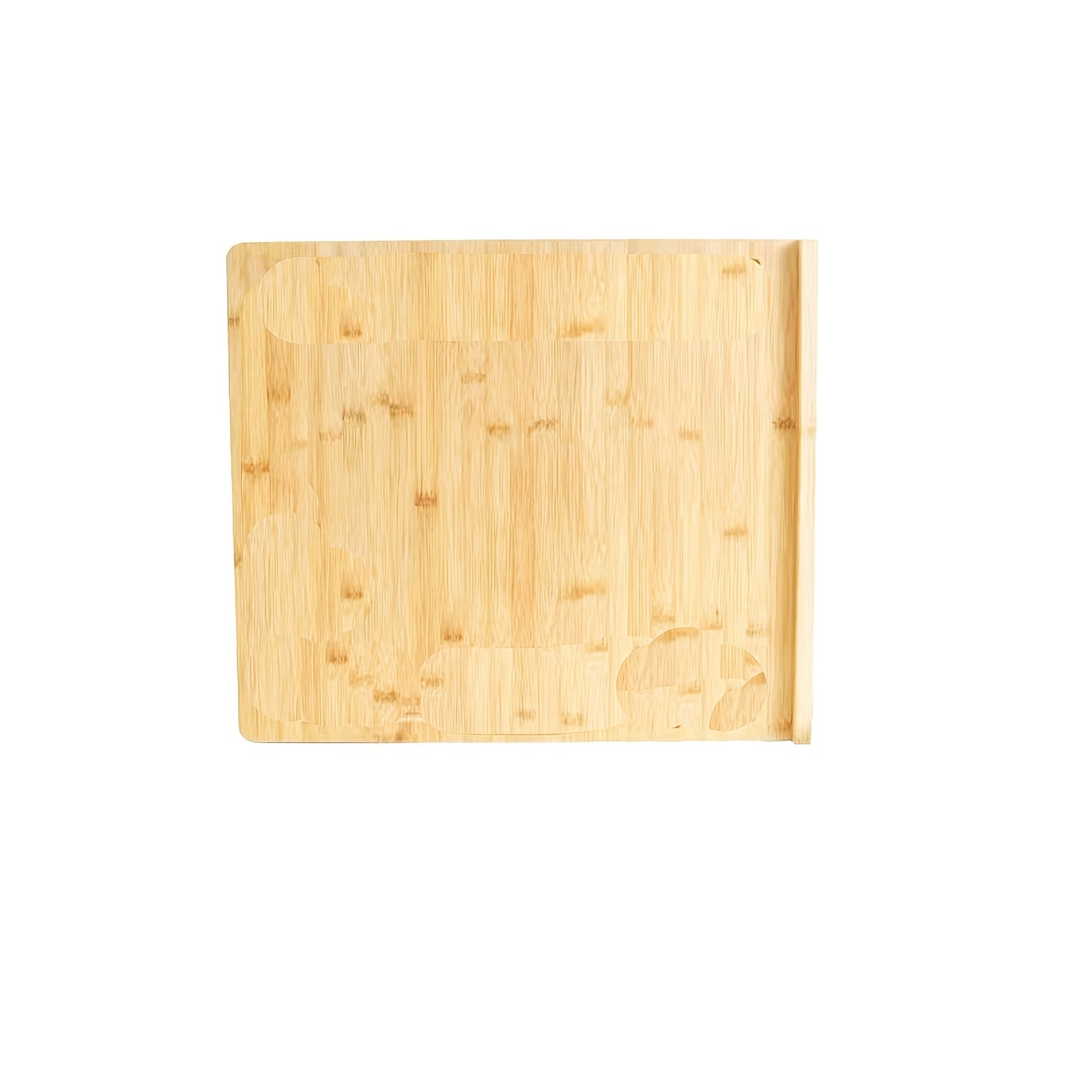 Double-Sided Durable Bamboo Cutting Board for Kitchen Prep and Outdoor Use