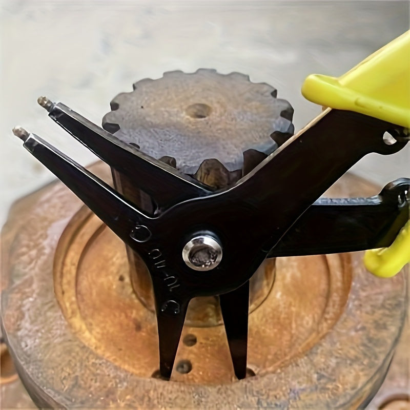 Manual Automotive and Machinery Repair Tool with Interchangeable Heads