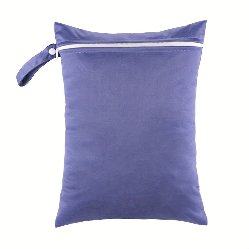 Mustahkam sayohat saqlash sumkalari - suv o'tkazmaydigan, tozalash oson, chaqaloq pamperslari va boshqa narsalar uchun zipli sumkalar. Har qanday yosh uchun mukammal. Bitta sumka, 30 sm x 40 sm.