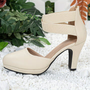 Women's Summer High Heels Stiletto Sandals Open Toe Hollow Cheongsam Style