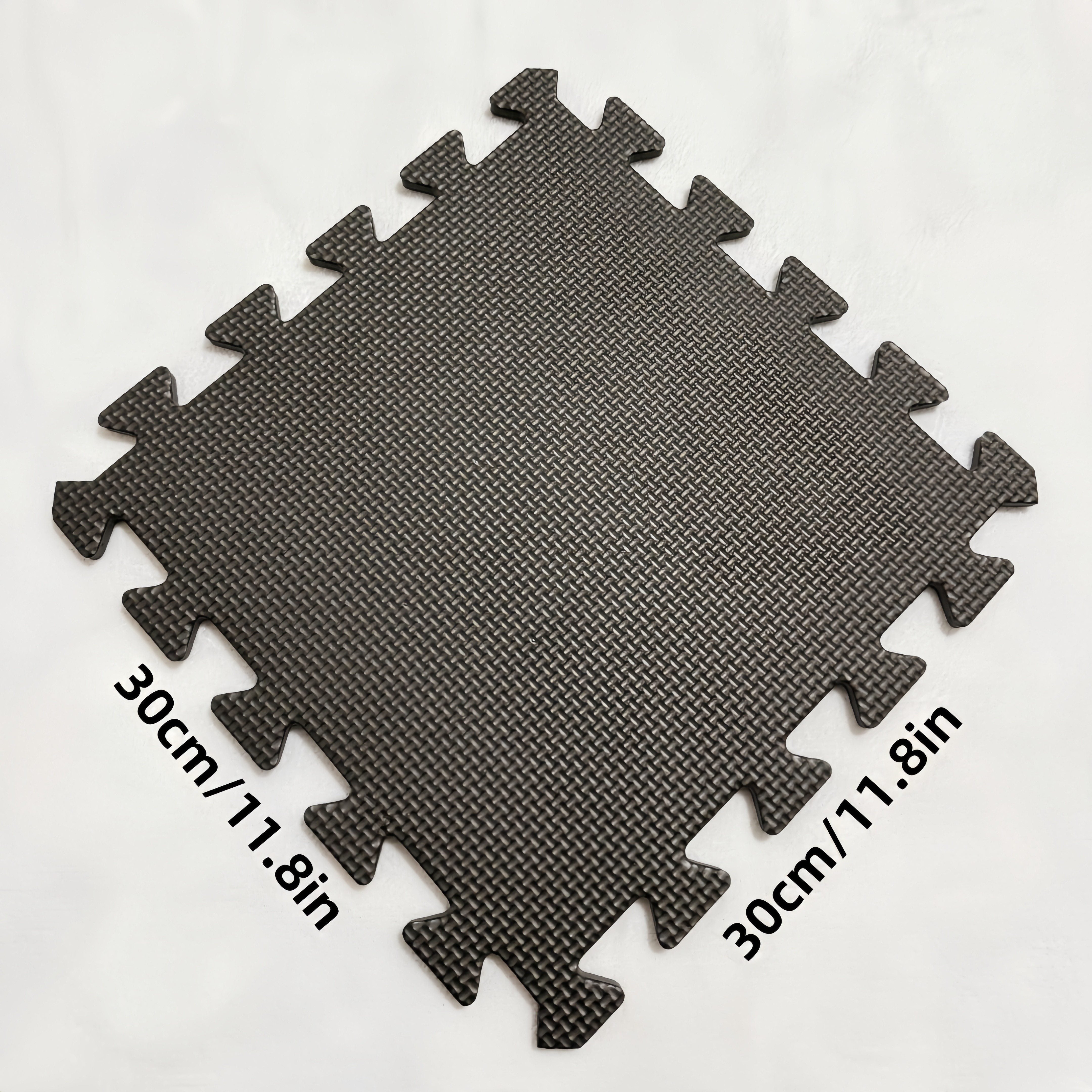 48 dona bir-biriga yopishadigan ko'pikli pol matosi 30.48cm, suv o'tkazmaydigan, sirpanmaydigan, ichki va tashqi foydalanish uchun mos