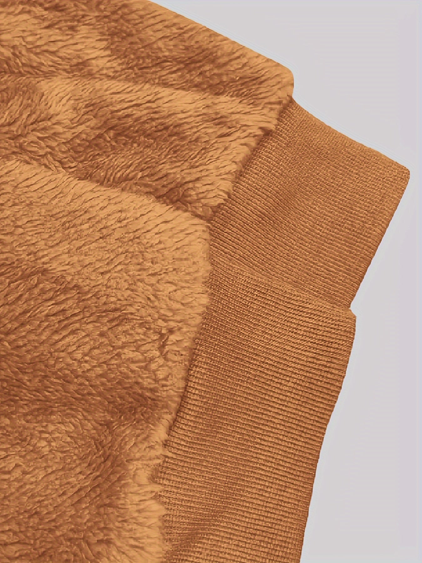 Плюс сайз женское пушистое пальто с застежкой-молнией и капюшоном для зимней одежды