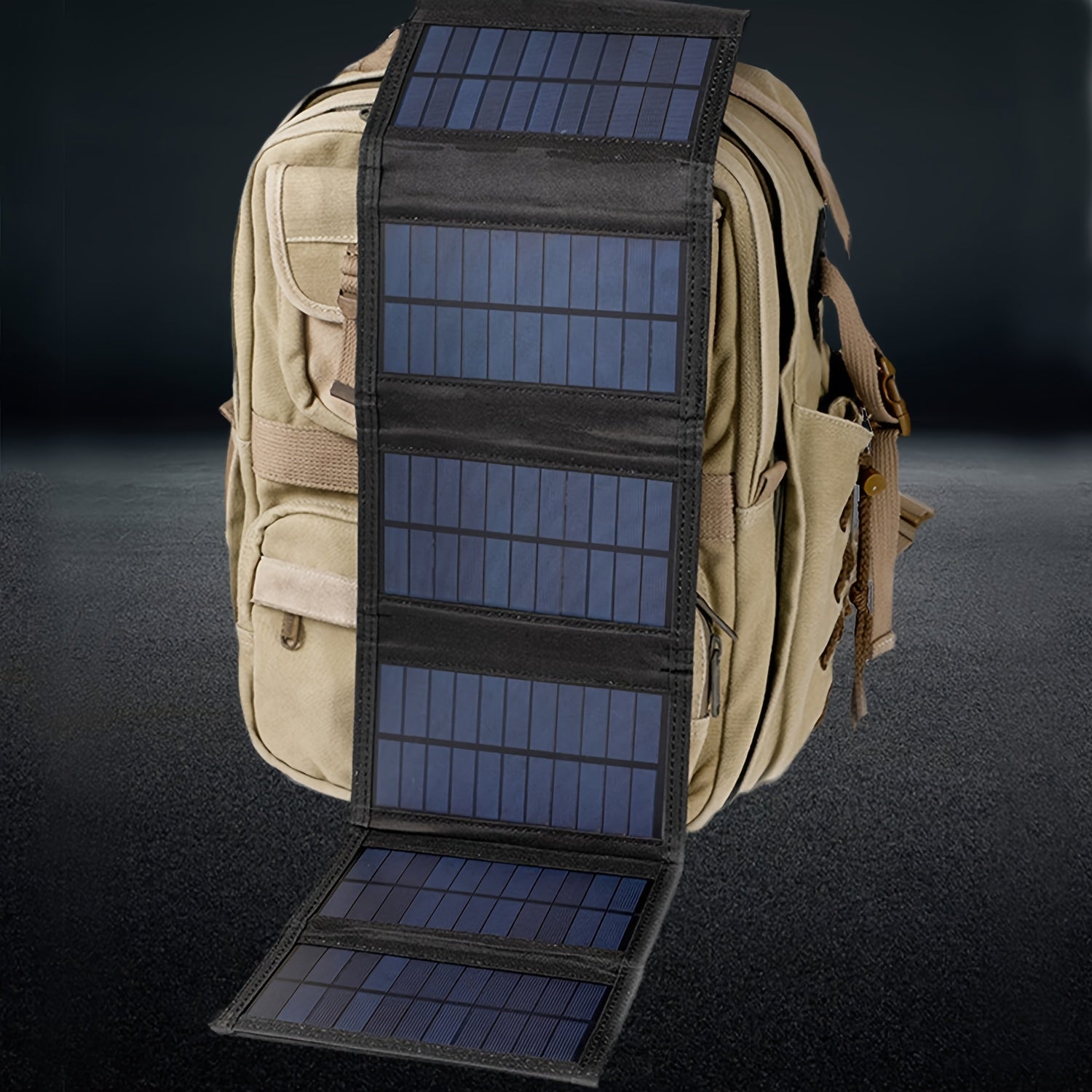 40W складная солнечная панель для портативного питания, устройств и зарядки на открытом воздухе.