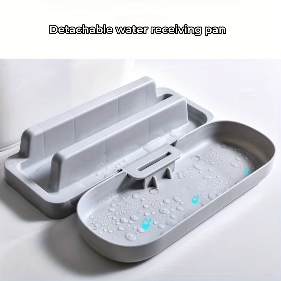 Modern Kitchen Storage Organizer with Cutting Board and Utensil Holder